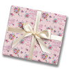 Personalised Wrapping Paper Mother's Day Floral Butterflies Custom Gift Wrap
