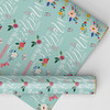 Personalised Wrapping Paper Mother's Day Grandma Mint Green Custom Gift Wrap