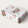 Personalised Wrapping Paper Mother's Day Grandma Pink Heart Photo Gift-Wrap