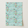 Personalised Wrapping Paper Mother's Day Mum Floral Mint Custom Gift Wrap