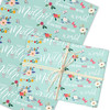 Personalised Wrapping Paper Mother's Day Nan Mint Custom Gift Wrap