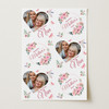 Personalised Wrapping Paper Mother's Day Nan Pink Heart Photo Custom Gift Wrap