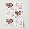 Personalised Wrapping Paper Mother's Day Nanna Pink Heart Photo Custom Gift Wrap