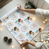 Personalised Wrapping Paper New Baby Blue Hello Baby Boy Photo Custom Gift Wrap