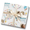 Personalised Wrapping Paper New Baby Blue Hello Baby Boy Photo Custom Gift Wrap