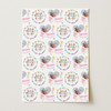 Personalised Wrapping Paper New Baby Pink Hello Heart Photo Baby Girl Gift Wrap