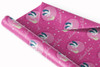 Personalised Wrapping Paper New Baby Stork Pink Baby Girl Custom Gift Wrap