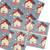 Personalised Wrapping Paper New Home Cartoon House Custom Gift Wrap