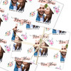 Personalised Wrapping Paper New Home Floral House Photo Custom Gift Wrap