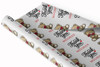 Personalised Wrapping Paper Thank You Cute Teddy Bear Custom Gift Wrap