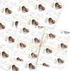 Personalised Wrapping Paper Wedding Day Just Married Heart Photo Gift-Wrap