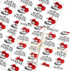 Personalised Wrapping Paper Wedding Day Mr & Mrs Red Heart Just Married Car