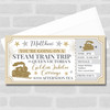 Steam Train Queen Victoria's Jubilee Personalised Gift Voucher Surprise Ticket