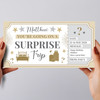 Surprise Trip Stars Gold Personalised Gift Voucher Surprise Trip Holiday Ticket