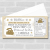Train Trip Prince Of Wales Carriage Personalised Gift Voucher Surprise Ticket