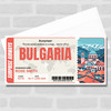 Trip To Bulgaria Pass Personalised Gift Voucher Surprise Trip Holiday Ticket