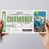 Trip To Chamonix Summer Personalised Gift Voucher Surprise Trip Holiday Ticket