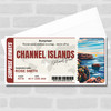 Trip To Channel Islands Parks Personalised Gift Voucher Surprise Trip Ticket
