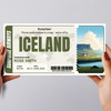Trip To Iceland Pass Personalised Gift Voucher Surprise Trip Holiday Ticket