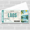 Trip To Laos Pass Personalised Gift Voucher Surprise Trip Holiday Ticket