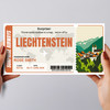 Trip To Liechtenstein Personalised Gift Voucher Surprise Trip Holiday Ticket