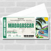 Trip To Madagascar Pass Personalised Gift Voucher Surprise Trip Holiday Ticket