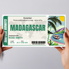 Trip To Madagascar Pass Personalised Gift Voucher Surprise Trip Holiday Ticket