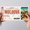 Trip To Moldova Pass Personalised Gift Voucher Surprise Trip Holiday Ticket