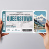 Trip To Queenstown Pass Personalised Gift Voucher Surprise Trip Holiday Ticket