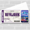 Trip To Reykjavik Iceland Personalised Gift Voucher Surprise Trip Holiday Ticket
