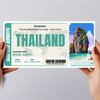 Trip To Thailand Pass Personalised Gift Voucher Surprise Trip Holiday Ticket