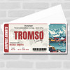 Trip To Tromso Norway Personalised Gift Voucher Surprise Trip Holiday Ticket