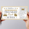 Two Night Break St Ives Personalised Gift Voucher Surprise Trip Holiday Ticket