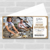Pottery Experience Personalised Surprise Ticket Gift Voucher