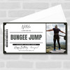 Bungee Jump Personalised Surprise Ticket Gift Voucher