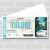 Tulum Mexico Pass Personalised Gift Voucher Surprise Trip Holiday Ticket