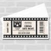 Cinema Date Night Personalised Surprise Ticket Gift Voucher