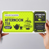 Afternoon Tea Green Personalised Surprise Ticket Gift Voucher