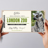 Day Out At The Zoo Personalised Surprise Ticket Gift Voucher