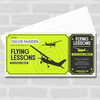 Flying Lessons Personalised Surprise Ticket Gift Voucher