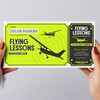 Flying Lessons Personalised Surprise Ticket Gift Voucher