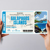 Galapagos Islands Ecuador Personalised Gift Voucher Surprise Trip Holiday Ticket