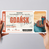 Gdansk Poland Pass Personalised Gift Voucher Surprise Trip Holiday Ticket