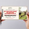 Nature Reserve Truck Safari Tea Personalised Surprise Ticket Gift Voucher
