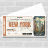 New York Usa Pass Personalised Gift Voucher Surprise Trip Holiday Ticket