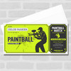 Paintball Personalised Surprise Ticket Gift Voucher