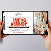 Painting Workshop Personalised Surprise Ticket Gift Voucher