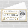 Al Murray Comedy Show Stars Gold Personalised Surprise Ticket Gift Voucher
