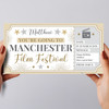 Manchester Film Festival Stars Gold Personalised Surprise Ticket Gift Voucher