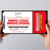 Monopoly Immersive Experience Personalised Surprise Ticket Gift Voucher